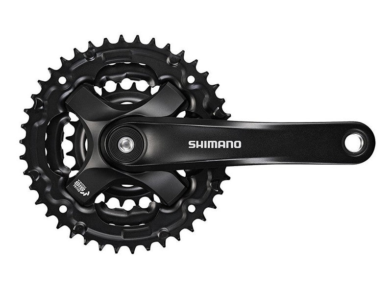 Shimano Tourney FC-TY501 crankset OEM zwart 170 mm 48/38/28T zonder beschermkap