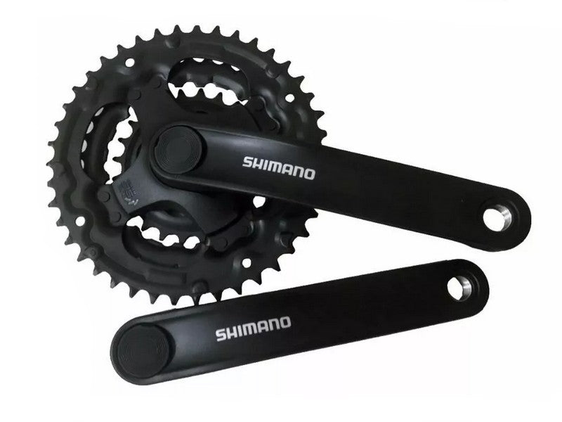 Shimano Tourney FC-TY501 crankset OEM zwart 170 mm 48/38/28T zonder beschermkap