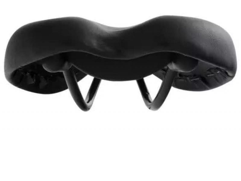 Ventura ASA sportzadel zwart 262×142 mm lichtgewicht 282 g met stalen rails