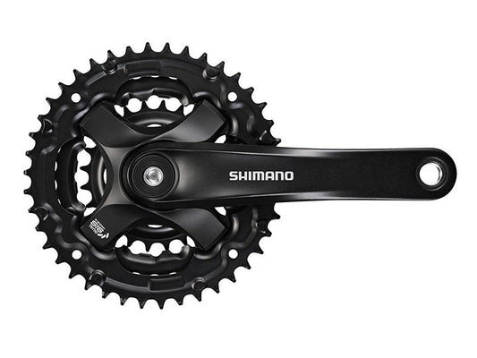 Shimano Tourney FC-TY501 crankset OEM zwart 170 mm 48/38/28T zonder beschermkap