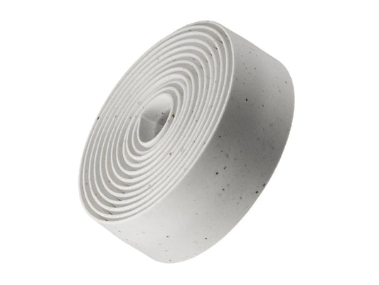 Endzone VLT-001G EVA Cork stuurlint wit met zilveren einddoppen en afwerkstrips