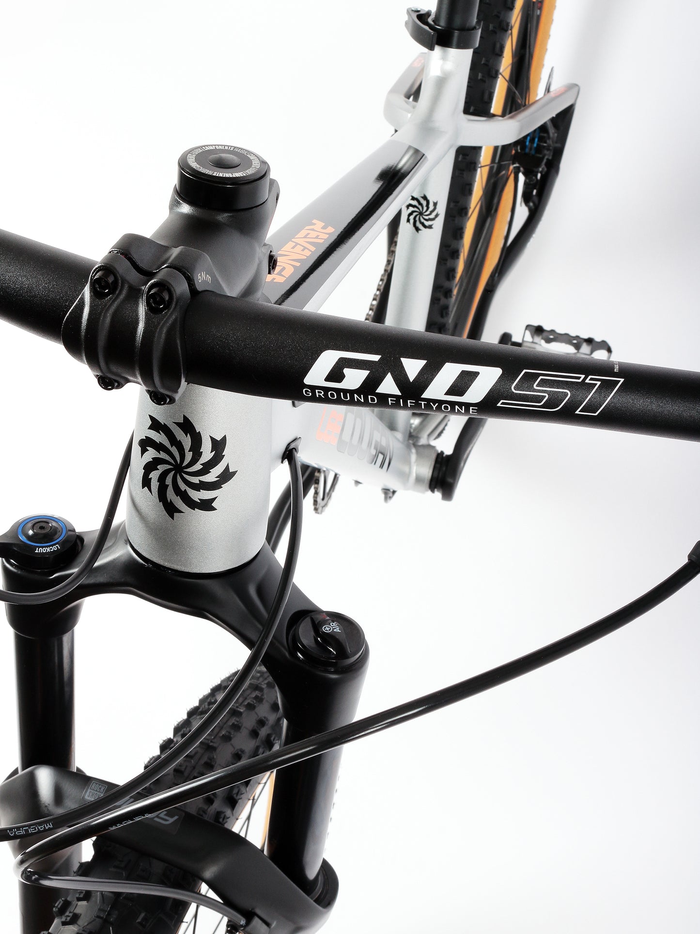 Lee Cougan Droid Sram SX Eagle 1x12 Kupfer weiß