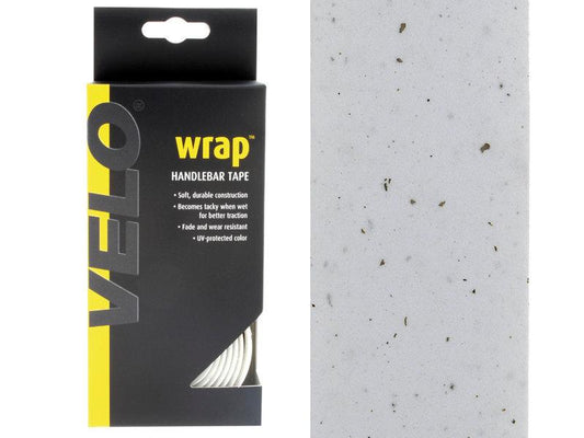 Velo Cork stuurlint wit met einddoppen voor racefiets