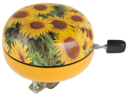 M-Wave Ding Dong fietsbel Daisy bloemen design groot luid geluid